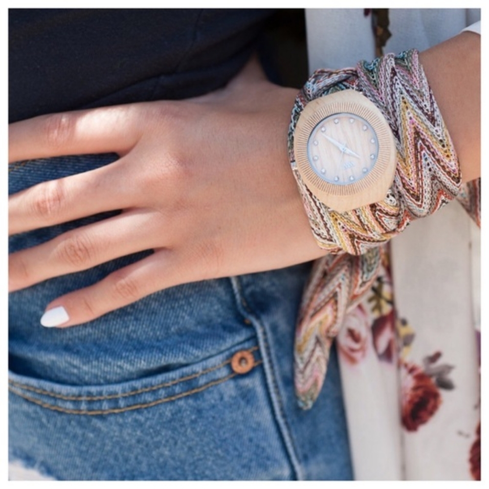 Belle Beige watch by WeWood